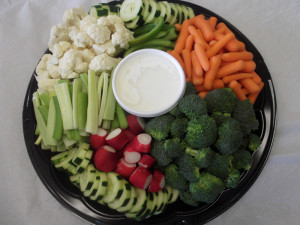 vegetable tray